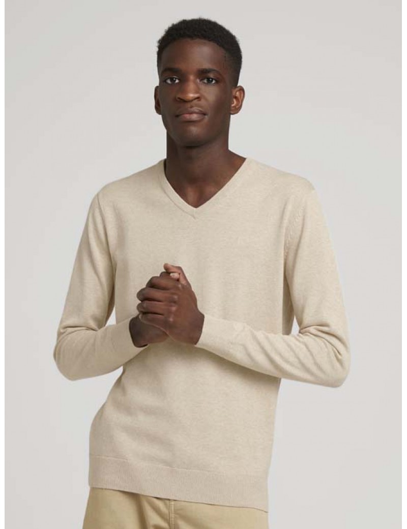 V-NECK-PULLOVER